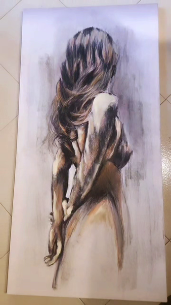 ArteDiAlina.com painting: She's a Lady